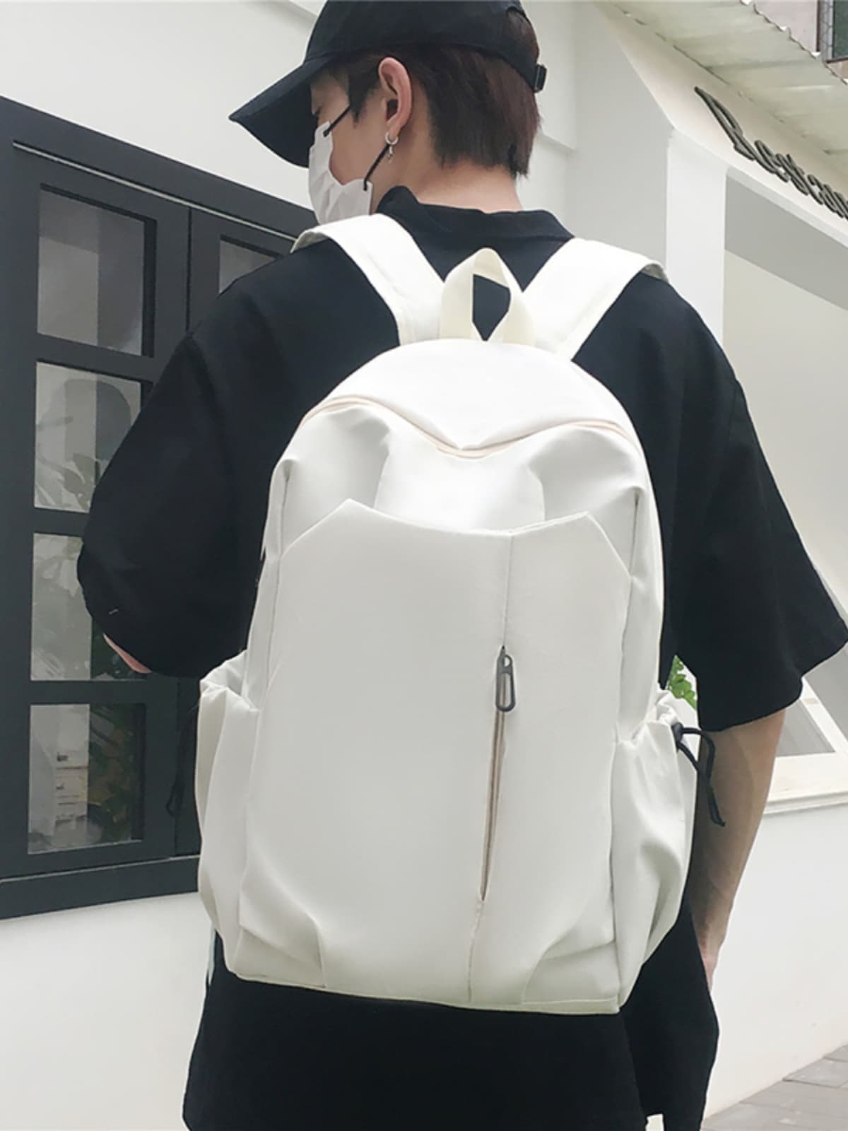 高校生 リュック シンプル通学バックパック