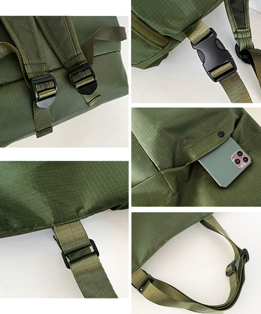 高校生 リュック 大容量三方式リュックサック　靴入れ付き通学バッグ