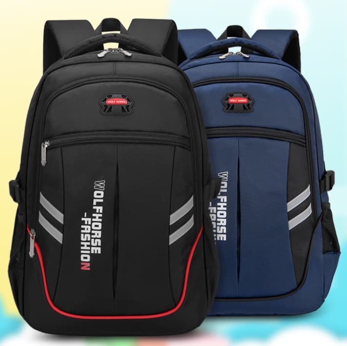 高校生 リュック 多機能防水学生バックパック