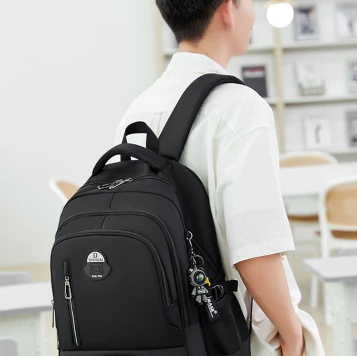 高校生 リュック シンプル多機能学生リュック