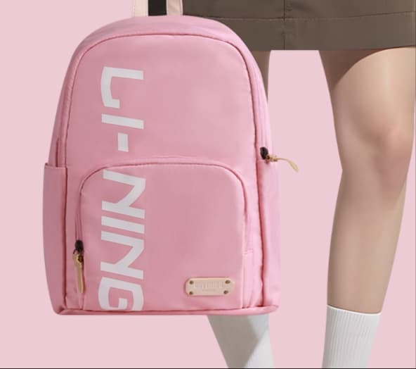 高校生リュック ピンク 軽量コンパクト学生リュック