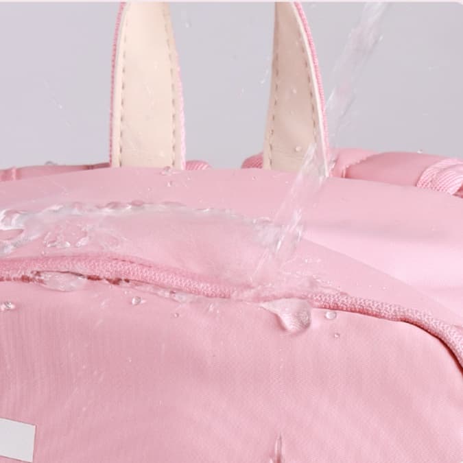 高校生リュック ピンク 軽量コンパクト学生リュック