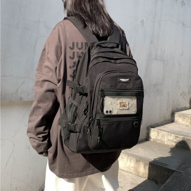 高校生 リュック 多収納機能付き学生バックパック
