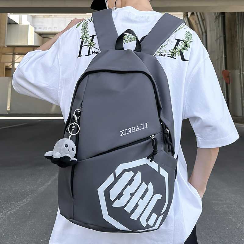 高校生 リュック シンプル 大容量 六角形デザイン リュック