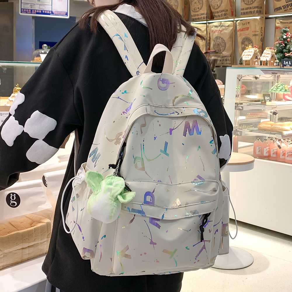 高校生 リュック 芸術風デザイン 学生用リュック
