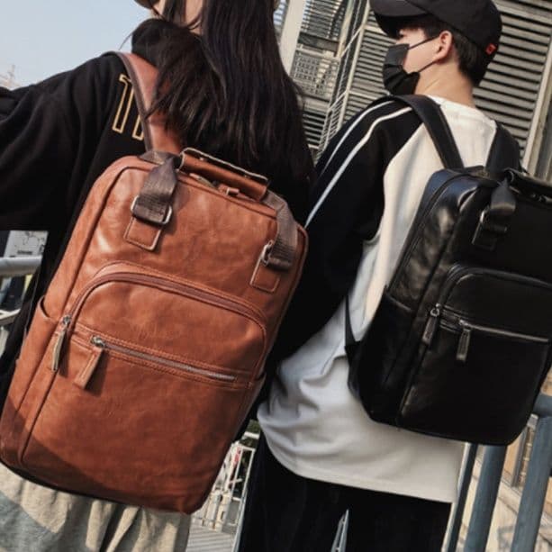 高校生 リュック 高校生向け革調大容量リュックサック通学用