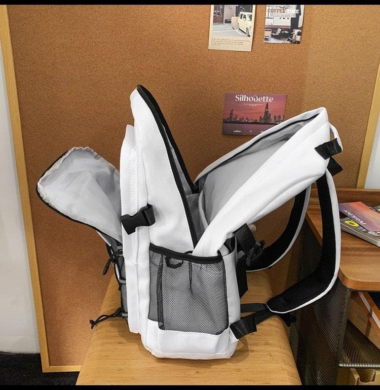 高校生 リュック 通学用多機能ポケットリュック