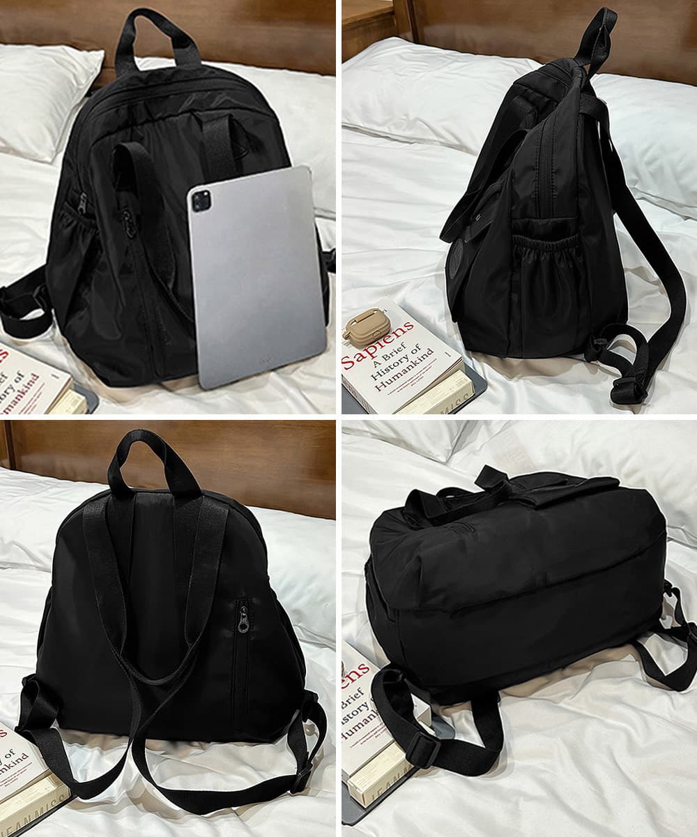 高校生 リュック 高校生向け大容量ナイロンリュック トートバッグ