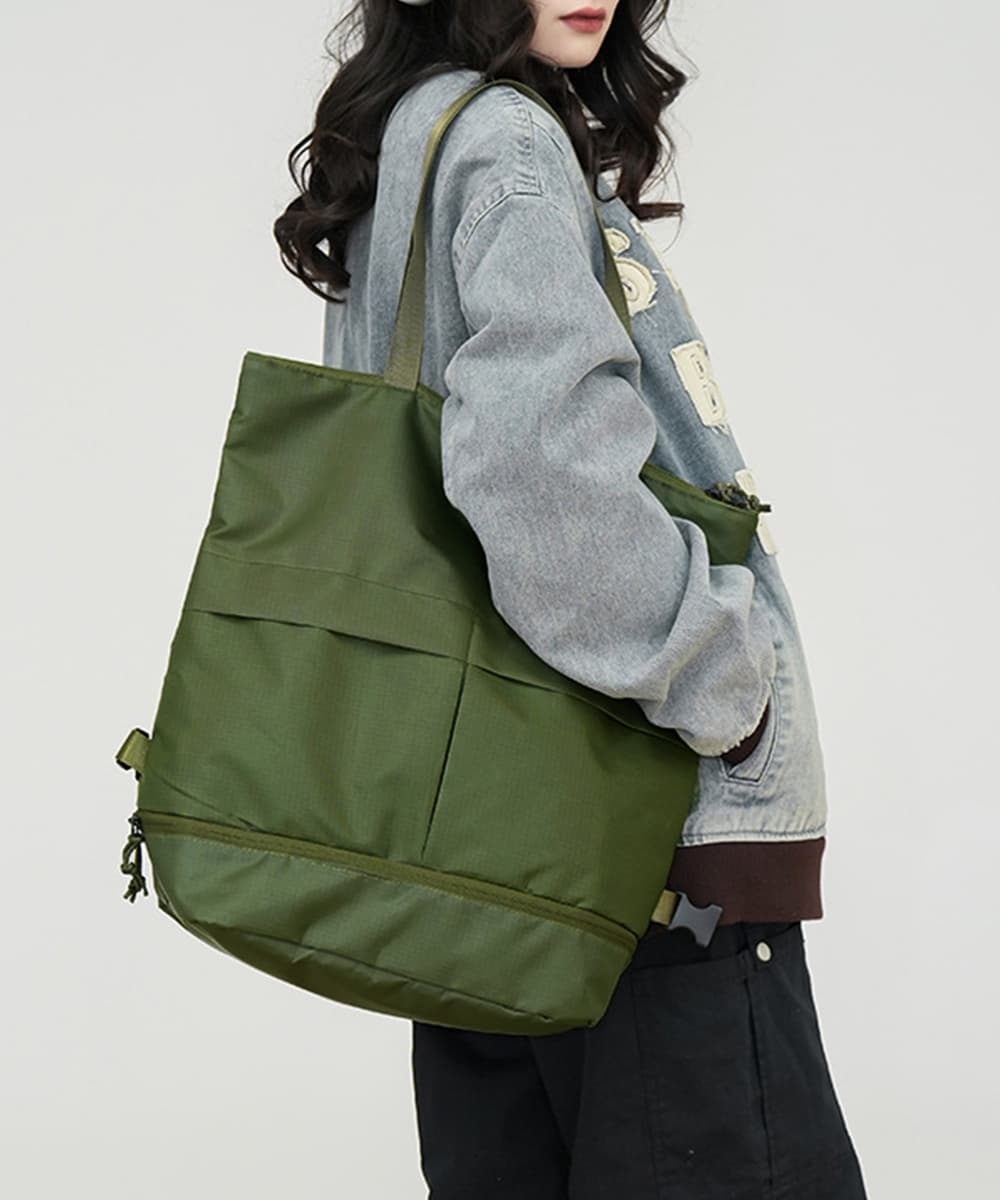 高校生 リュック 大容量三方式リュックサック　靴入れ付き通学バッグ