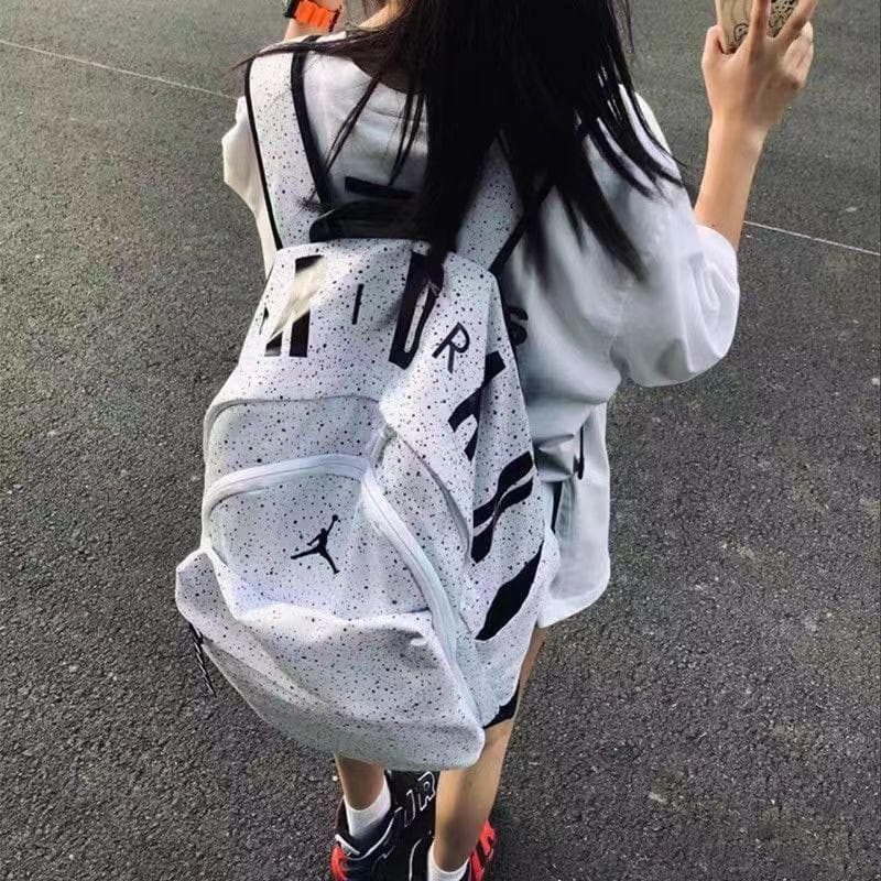 高校生 リュック スポーティ ドット柄 通学リュック