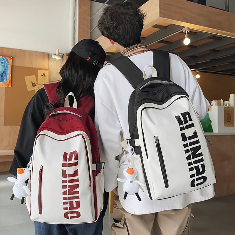 高校生 リュック シンプルデザイン学生用バックパック