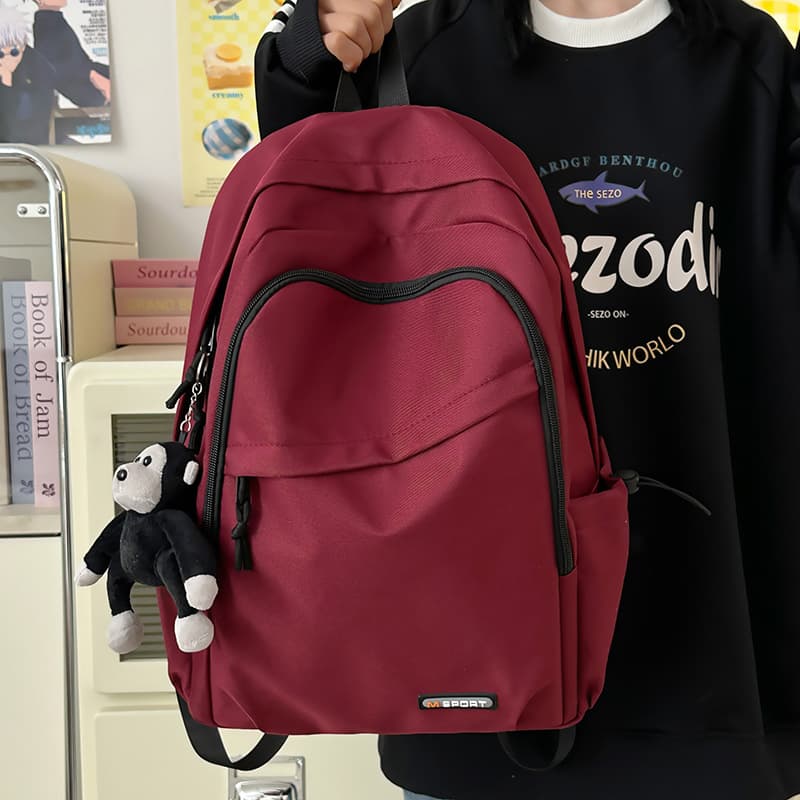 高校生 リュック シンプル機能的通学リュック