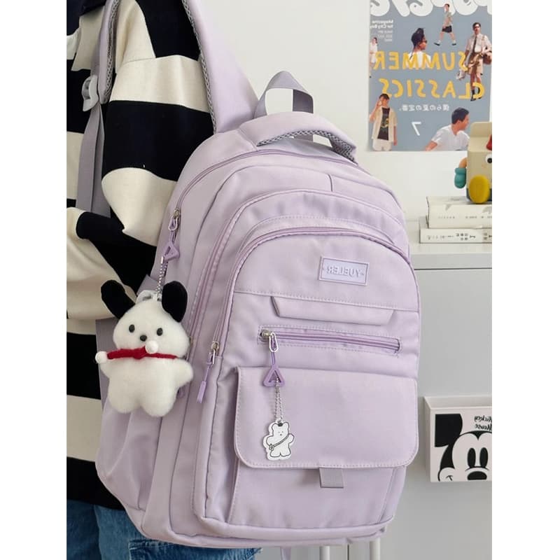 高校生 リュック かわいいキャラクター付き学生リュック