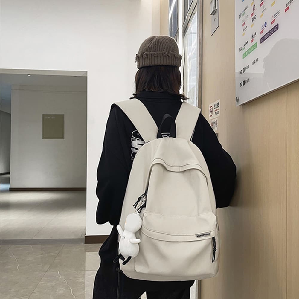 高校生 リュック 韓国風リュックサック男女兼用通学バッグ