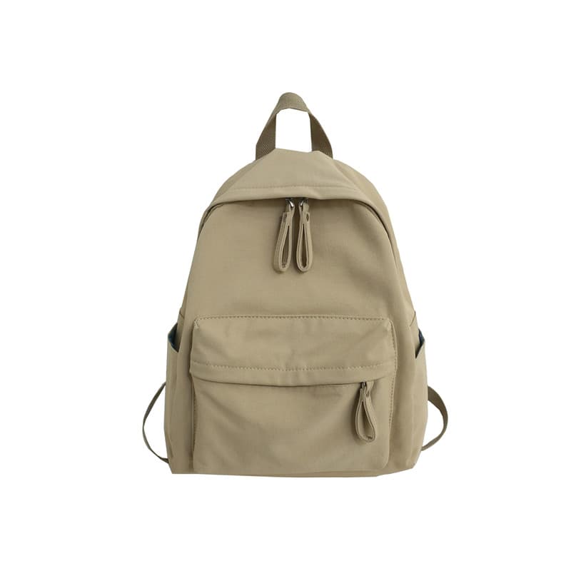 高校生 リュック シンプル機能的なレザー調リュック