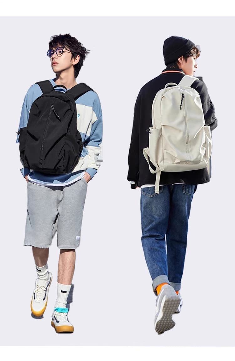 高校生 リュック シンプル防水キャンパスリュック