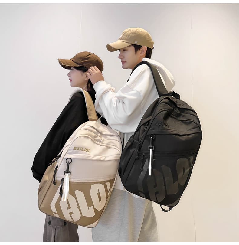高校生 リュック スタイリッシュ 学生用 ジオメトリック バッグパック