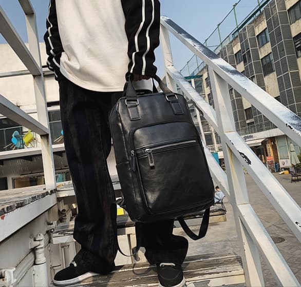 高校生 リュック 高校生向け革調大容量リュックサック通学用