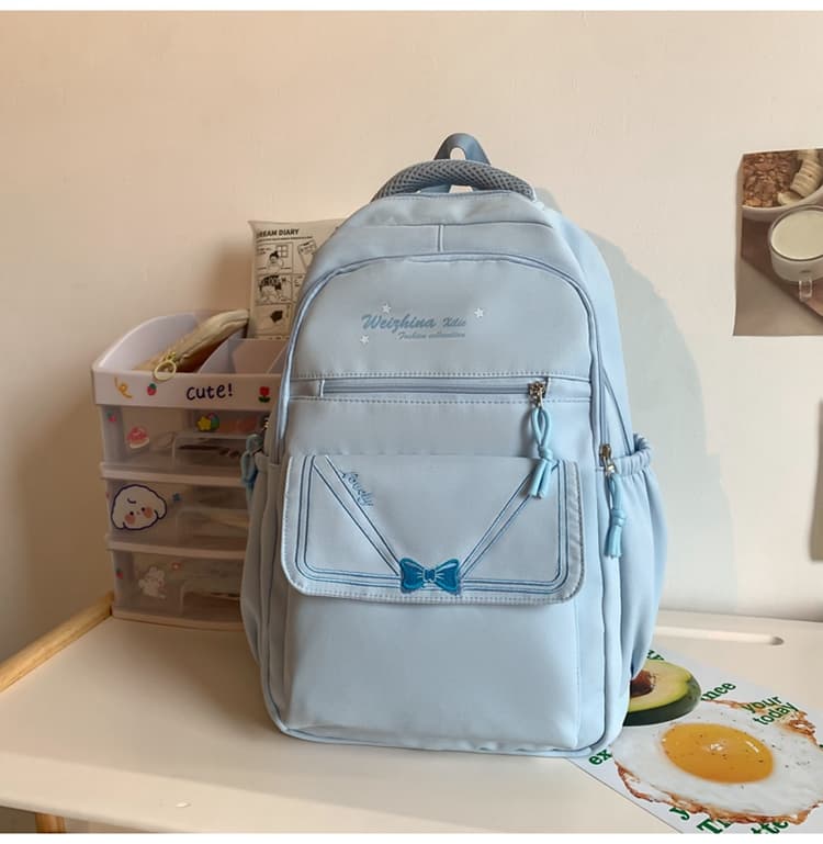 高校生 リュック リボンポケット学生リュック