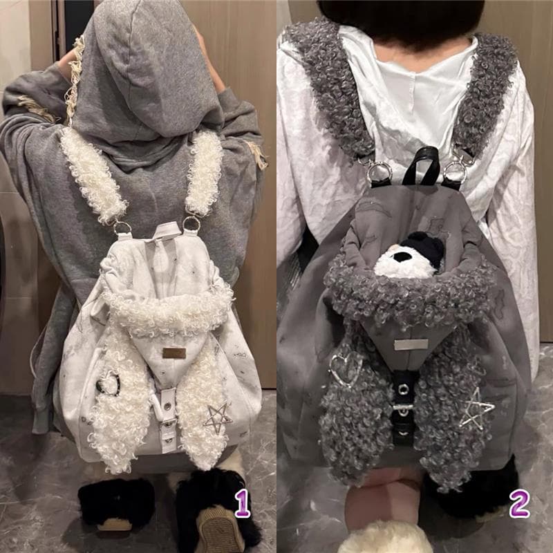 高校生 リュック 可愛い羊型リュックサック 