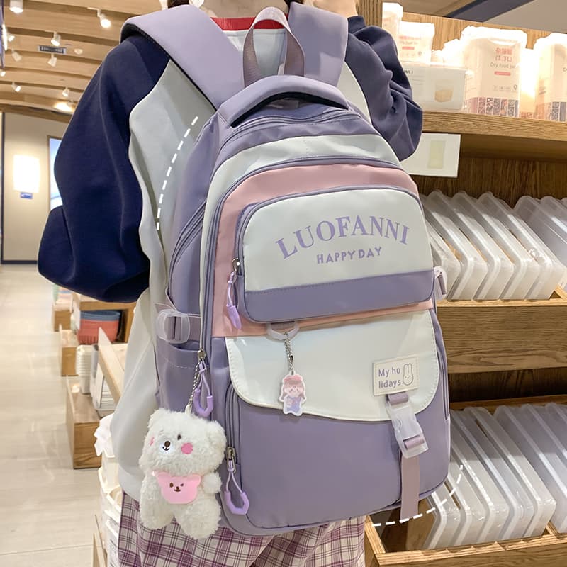 高校生 リュック かわいい多機能学生リュック カジュアルバッグ