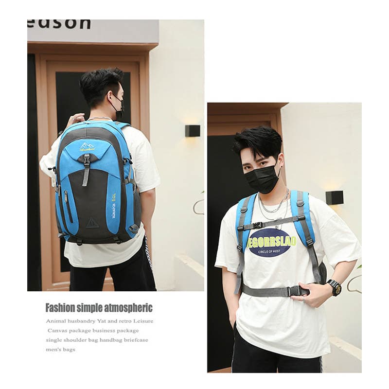 高校生 リュック 高校生向け大容量防水リュック40L60L反射テープ付き