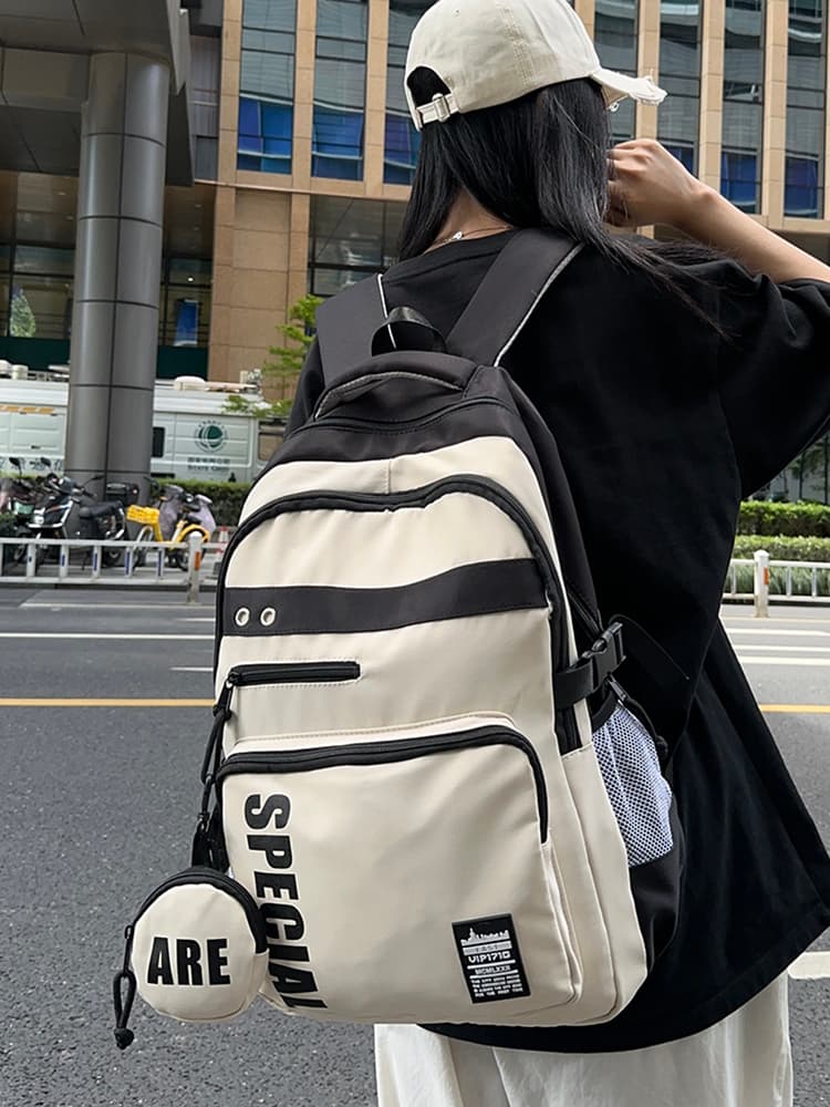 高校生 リュック 機能的な学生リュック 大容量デザイン