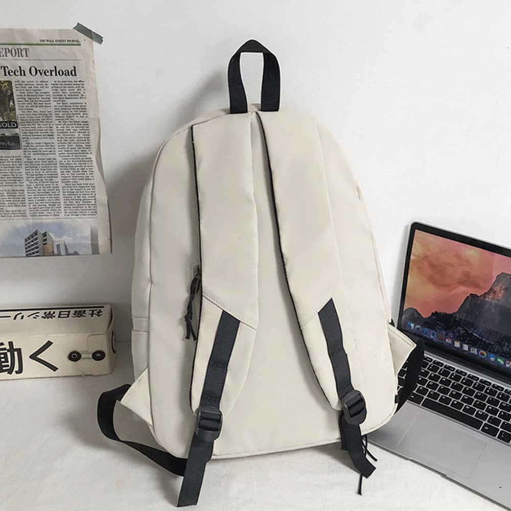 高校生 リュック 韓国風リュックサック男女兼用通学バッグ