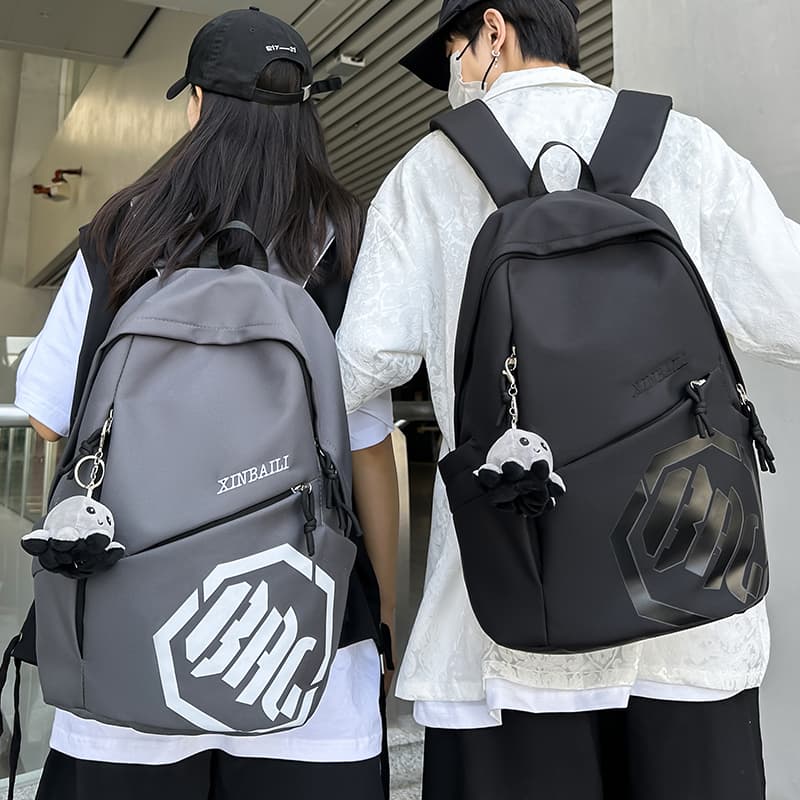 高校生 リュック シンプル 大容量 六角形デザイン リュック