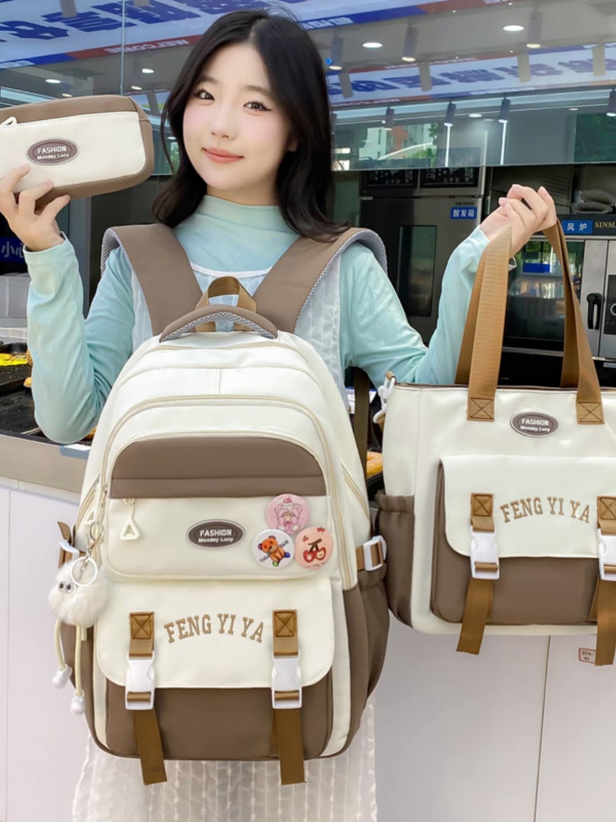 高校生 リュック 学生のための機能的キャンパスセット