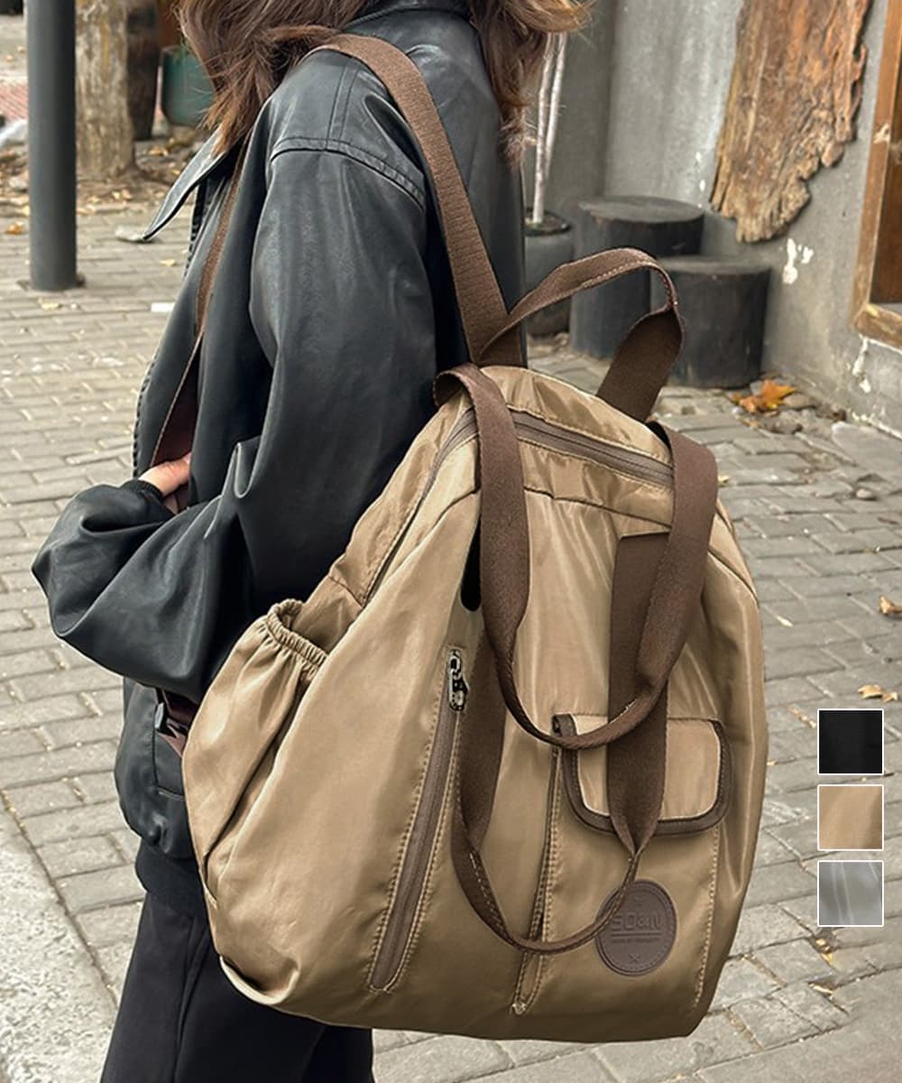 高校生 リュック 高校生向け大容量ナイロンリュック トートバッグ