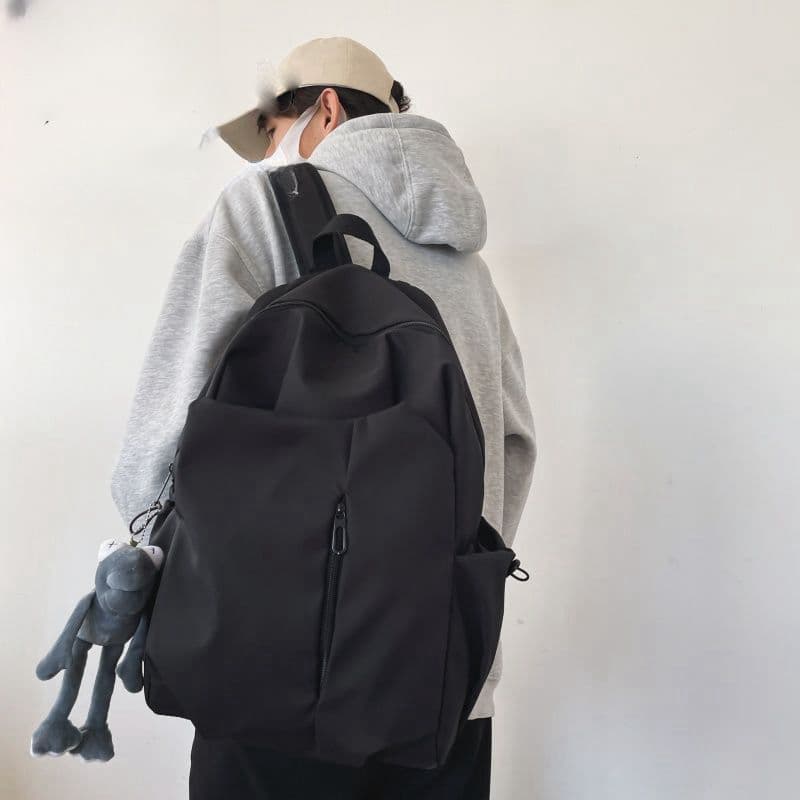 高校生 リュック 防水素材シンプル通学リュック