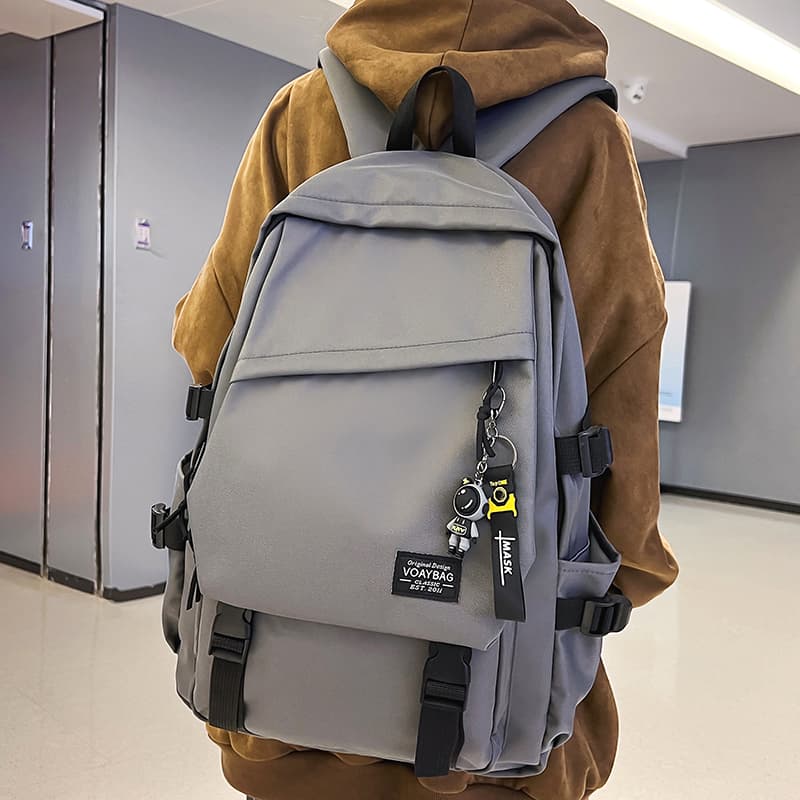 高校生 リュック シンプル機能的 学生用大容量バックパック