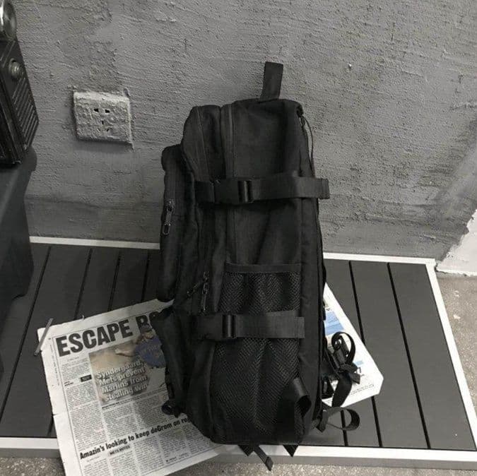 高校生 リュック メッシュポケット多機能リュック