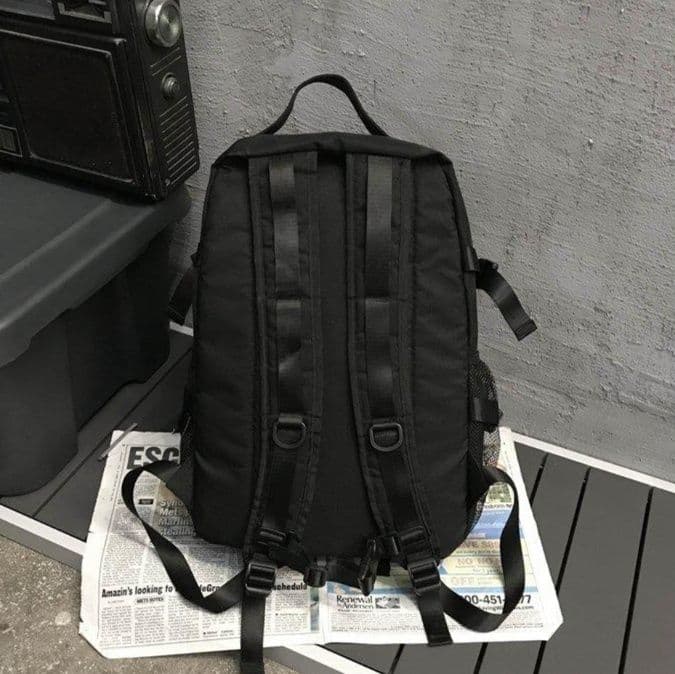 高校生 リュック メッシュポケット多機能リュック