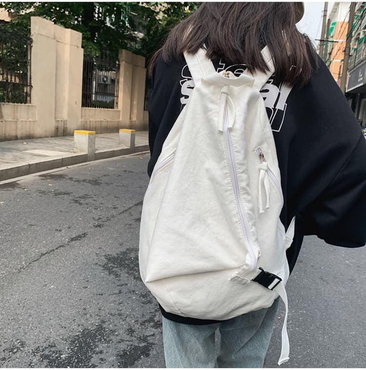 高校生 リュック 水洗い可能キャンバス地学生リュック大容量