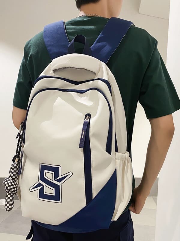 高校生 リュック シンプルデザイン 学生向けカジュアルリュック