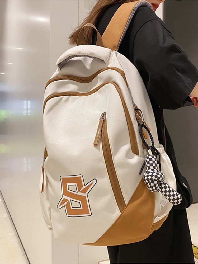 高校生 リュック シンプルデザイン 学生向けカジュアルリュック